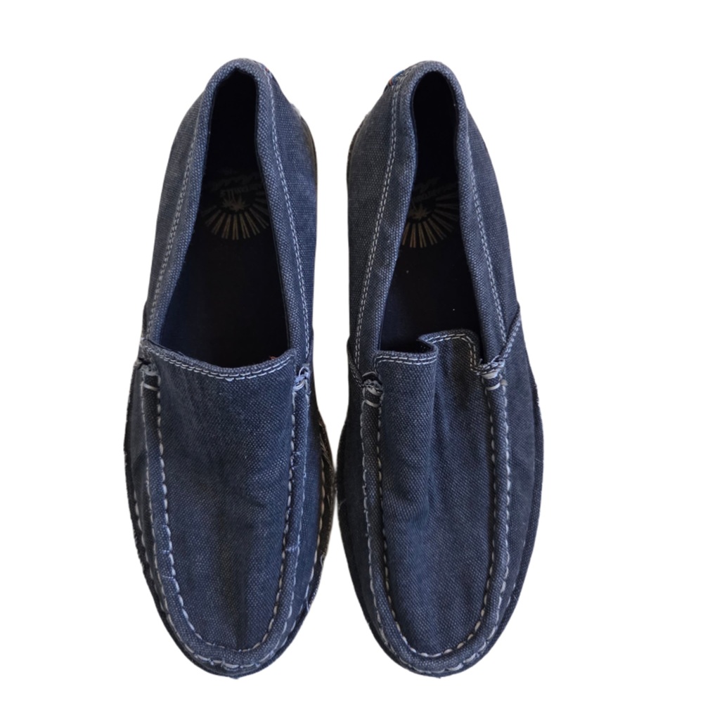 Margaritaville Santa Cruz Navy Canvas Slip-Ons